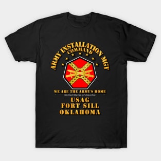 Army - SSI - Installation Management Command - Ft Sill T-Shirt